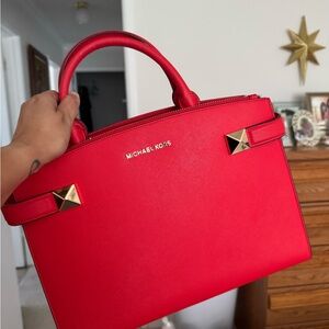 Michael Kors Red Handbag